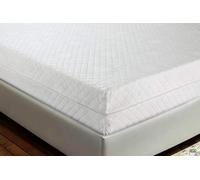 Luxury Zipped Mattress Cover Full Encasement, Anti Bed Bug Mattress Zip Protector Easy Fit Polycotton Fabric, Breathable & Durable Anti-Dust Deep Fit 30cm Zippered Mattress Cover, (King