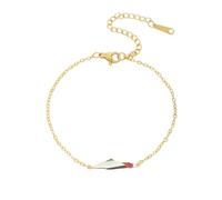 LuxurySP Palestine Bracelet, Palestine Flag Bracelets Jewelry Gifts, 14K Gold Adjustable Chain Bracelet for Women Men Symbolizing Freedom, Promise Bracelet Gifts (gold)