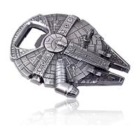 LuxuryTeech Millennium Falcon Metal Bottle Opener Keychain Wars - Beer Bottle Opener Millennium Falcon Keychain & Gift