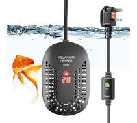 Luxvista 100W Aquarium Heater Digital Fish Tank Heater, Submersible Turtle Tank Heater for Tropical, LED Display of Water Temperature for 35-80L Tanks, Freshwater Betta Turtle