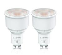 Luxvista GU10 LED Spotlight Bulbs, Non-Dimmable 9W Long Neck Light Bulbs (80W Halogen Equivalent) Natural White 4000K, Ceiling Light Bulbs (2-Pack)