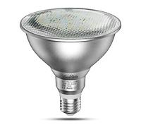 Luxvista PAR38 Outdoor LED Reflector Light Bulb IP65 Waterproof 15W E27 Edison Screw 240V Flood Light Bulb Warm White 3000K of 120W Equivalent