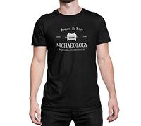 Luxyl Unisex Jones & Son Archaeology T-Shirt Black X-Large