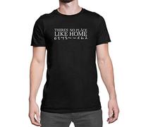 Luxyl Unisex No Place Like Earth T-Shirt Black Large