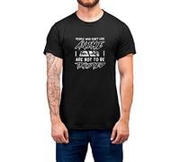 Luxyl Unisex People Who Don't Like Anime T-Shirt Black XX-Large