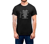 Luxyl Unisex Second Breakfast T-Shirt Black X-Large