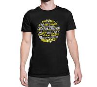 Luxyl Unisex Soup Soup A Tasty Soup T-Shirt Black Large