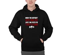 Luxyl Unisex That's A Mori Hoodie Black XX-Large
