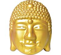 Luxylei Buddha Mask Gold Tathagata Buddha Mask Buddha Head Mask for Masquerade Halloween Cosplay Costume Prop Party Decoration