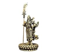 Luxylei Chinese Feng Shui Guan Yu Statue Guan Gong Army General Statue Figurines Vintage Decor Home Office Decoration Decor Good Lucky Gifts