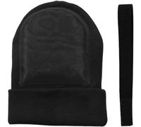 Luxylei Classic Spin Cap with Bandage Non-slip Knitted Spin Hat Professional Classic Hip Hop Breakdance Headspin Beanie with Sponge Padded