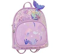 Luxylei Large Capacity School Bags Cute Mermaid Backpack Casual Daypack Book Bag for School Travel, Lightweight Rucksack for Teenage Girls Boys