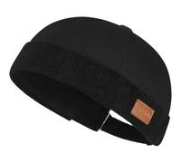 Luxylei Mens Docker Cap Brimless Hats Adjustable Unisex Beanie Corduroy Docker Hat Fashion Style Sailor Cap Rolled Cuff Retro Beanie Hat