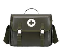 Luxylei Outdoor Empty First Aid Bag Medical Kit Bag Survival Kit Family Doctor Visiting Bag Waterproof Wear-Resistant Medical Kit