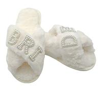 Luxylei Slippers Fall Winter Bridal Shower Future Mrs Wedding Engagement Honeymoon Trip Bachelorette Party Decoration Gift