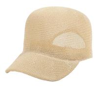 Luxylei Summer Baseball Cap Unisex Paper Straw Baseball Hat Stylish Beach Cap Woven Trucker Hat Sunhat Travel Outdoor Sports Cap