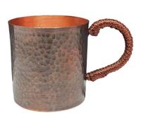 Luxylei Vintage Copper Coffee Mug Teaware Drinking Cups Handmade Pure Copper Hammered Tea Cup Water Mug for Hot and Cold Water Coffee Shop