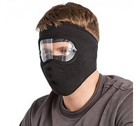Luxylei Windproof Face Mask Full Face Cover Protection with Goggles Unisex Winter Thermal Ski Mask for Men Women