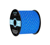 LUYADIN Reflective Paracord 240lb - Diameter 2mm Micro Utility Cord -3 Strand Parachute Spool Cord - 100ft 200ft,Paracord for Camping,Hiking,Fishing,Outdoor and DIY