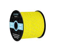 LUYADIN Reflective Paracord 240lb - Diameter 2mm Micro Utility Cord -3 Strand Parachute Spool Cord - 100ft 200ft,Paracord for Camping,Hiking,Fishing,Outdoor and DIY