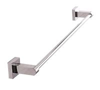 Luyckfrazy Bathroom Towel Bar Rails, SUS 304 Stainless Steel Towel Rod, Square Bath Towel Holder, Wall Mounted Towel Rail, 40cm - 100cm Optional, Polished Finish (Size : 40cm)