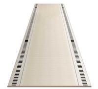 Luyckfrazy Beige Carpet Runners for Hallway Passage, 1m 2m 3m 3.5m 5m 6m Long Narrow Rug Runner with Non Slip Backing, Household Kitchen Bedside Hearth Rugs(100×150cm/3.3ft×4.9ft)