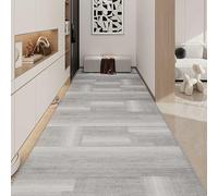 Luyckfrazy Carpet Runner for Hallway/Entrance/Stairs/Hall, Grey Runners Rug with Non Slip Backing, 1m 1.5m 2m 2.5m 3m 3.5m 4m 4.5m 5m 6m Extra Long Floor Mat(70×300cm/2.3ft×9.8ft)