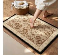 Luyckfrazy Diatom Mud Absorbent Mat, Washable Non-Slip Kitchen Floor Decor Mats Shower Bath Mat for Hallway, Passage Kitchen Entry Foyer Hall Carpet(60×90cm/3ft×2ft)