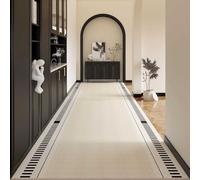 Luyckfrazy Hallway Hall Runner Narrow Rugs 1m 2m 2.5m 3m 4m 5m 6m Long Narrow Carpet Runners, Non Slip Area Rugs for Hotel Corridor Kitchen Living Room, Machine Washable(100×250cm/3.3ft×8.2ft)