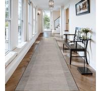 Luyckfrazy Hallway Hall Runner Narrow Rugs - Washable Carpet Runners for Entryway Passage Kitchen - 1m 1.5m 2m 2.5m 3m 3.5m 4m 4.5m 5m 6m Long Anti-slip Floor Mats(60×100cm/2ft×3.3ft)