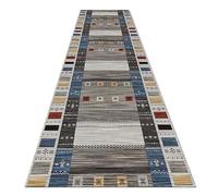 Luyckfrazy Modern Carpet Runner for Hallway, Long Narrow Runners Rug with Non-Slip Rubber Back, 1m 2m 2.5m 3m 3.5m 4m 5m 6m Extra Long Floor Mat for Entryway Aisle(70×450cm/2.3ft×14.8ft)