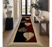 Luyckfrazy Modern Carpet Runners for Hallway, 1.5m 2m 2.5m 3m 4m 5m 6m Extra Long Hall Runner Narrow Rugs, Non-Slip Area Rugs for Kitchen, Entrances, Floor Mats(60×600cm/2ft×19.7ft)