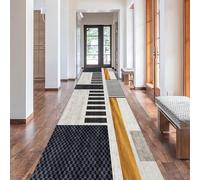 Luyckfrazy Modern Carpet Runners Very Long Hallway Hall Runner Narrow Rugs 200cm 2.5m 300cm 3.5m 4m 500cm 6m Non Slip Washable Floor Mat for Kitchen Stairs Entrance (Size : 60×250cm/2ft×8.2ft)