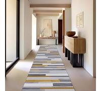 Luyckfrazy Modern Long Carpet Hallway Runner Rug, 1m 1.5m 2m 2.5m 3m 3.5m 4m 4.5m 5m 6m Extra Long Carpets Runners Hall Stairs Entry Non Slip Area Rugs Washable Floor Mat (Size : 60×600cm/2ft×19.7ft)