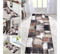 Luyckfrazy Modern Runner Rug for Hallway 150cm 2m 250cm 3m 350cm 4m 5m 6m Non Slip Long Carpet Runners Rubber Backing Narrow Area Rugs for Kitchen Living Room Entryway (Size : 70×200cm/2.3ft×6.6ft)