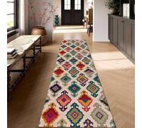 Luyckfrazy Runner Rug for Hallway, 1m 1.5m 2m 2.5m 300cm 4m 5m 6m Extra Long Hall Carpet with Non Slip Backing, Soft Throw Rugs Kitchen Area Rugs Entrance Floor Mat(100×100cm/3.3ft×3.3ft)