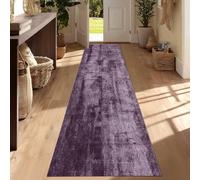 Luyckfrazy Runner Rug for Hallway Purple 1.5m 2.5m 3m 4m 5m 6m Extra Long Hall Area Carpet Runner for Entryway Hotel Corridor, Accent Throw Rugs Non Slip Floor Mat(60×500cm/2ft×16.4ft)