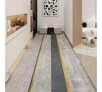 Luyckfrazy Runner Rug for Hallways Passage, 150cm 2m 300cm 4m 5m 6m Long Narrow Carpet Runners for Laundry Kitchen Hall Entry, Non Slip Hearth Area Rugs Floor Mat(60×450cm/2ft×14.8 ft)