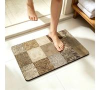 Luyckfrazy Shower Bath Mat, Quick Dry Diatom Mud Mats, Non-Washable Non-Slip Kitchen Floor Decor Rugs for Shower Floor, Bathroom, Hallway, Passage Kitchen Hall Carpet(60×90cm/3ft×2ft)