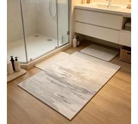 Luyckfrazy Shower Bath Mat, Quick Dry Entry Foyer Carpet Soft and Absorbent Entry Foyer Rug for Shower Floor, Tub, Sink, Hallway, Passage Kitchen Hall Carpet(40x60cm)