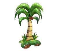 LUYIEDHA Palm Tree Balloon, Inflatable Palm Tree, Inflatable Foil Balloons for Summer Beach Tropical Hawaiian Luau Birthday Party Decoration, Hawaiian Dress Up Accessories (Multicolor A)