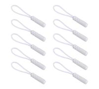Luyismer 10pack Portables Zippers Pull Cord Colorful Detachable Sliders Cord Travel Essential Pulls