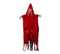 Luyismer Halloween Hanging Skull Scary Props Voice Activated Skull Prank Props Hanging Decors Theme Party Props Festival Decoras
