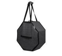 Luyismer Large Capacity Hat Storage Box With Carrying Handle Crushproof Travel Case Organizers Storage Bag Enduring Cowboy Hat Travel Case Organizers