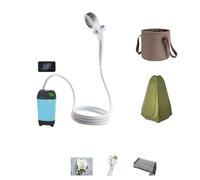 Luyismer Outdoor Shower With Head Electric Portable For Hiking USB Rechargeable Camping Camp Pumps Outdoor Electric Shower