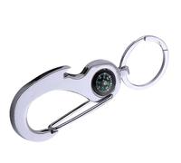 Luyismer Small Compasses Profession Clear Covers Keychains Waterproof Navigation Tool Camping Survival Hiking Pocket Compasses Survival Tool