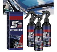 LUYJWZN Curetoaway Multifunctional Car Restore Spray, Multi-Functional Coating Renewal Agent Spray, 3 in 1 Ceramic Car Coating, Cars Fast-Acting Coa-ting Sprays for Cars Repairing Polish (3pcs)
