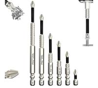 LUYJWZN K5 Anti Slip Bit, K5 Impact Resistant Non Slip Bit, High Magnetic Screwdriver Drill Bit Set, Strong Magnetic Durability Screwdriver Drill Set (5pcs)