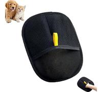 LUYJWZN Yomi Pet Hair Remover Glove, Electrostatic Pet Hair Removal Gloves, Reusable Double Sided Electrostatic Dog & Cat Hairs Remover, for Clothing/Couch/Furniture Washable (1pcs)