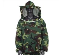LUYSGBXR Beekeeping Suit Protective Beekeeping Suits Safety Clothing Cotton Siamese Defend Bee Keeping(Green)